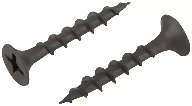 Саморез черный 3,5/25 к (100)