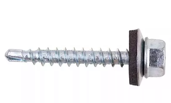 Саморез кровельный 4,8х29 цинк, 150 шт