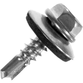 Саморез кровельный 5,5х19 цинк, 160 шт