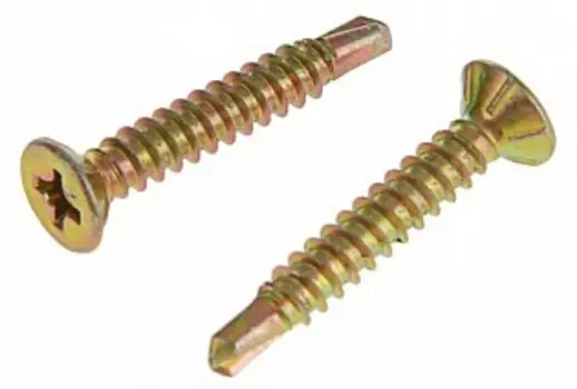 Саморез оконный Tech-Krep 3,9х25 мм, с буром, 500 шт