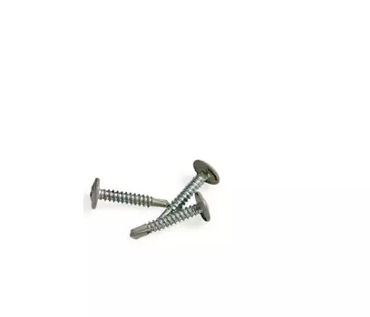 Саморез прессшайба серая 4,2\25 (RAL 7004) сверло, 230шт