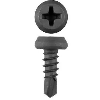 Саморез Tech-Krep 3,5х9,5мм по металлу, с пресс-шайбой, сверлоконечный, 400 шт