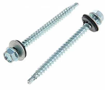 Саморез Tech-Krep 4,8х65 мм кровельные ZN, с буром