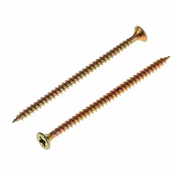 Саморез Tech-Krep универсальный 4х70 мм желтопассивированный, 150шт