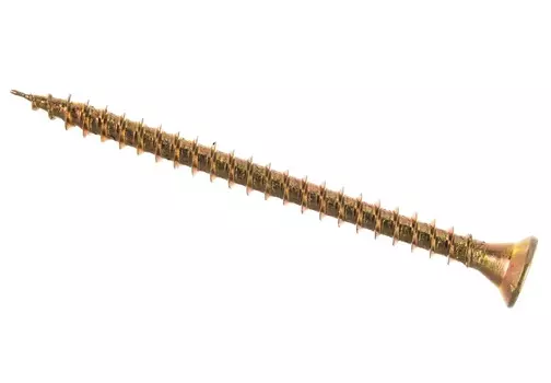 Саморез жёлтый цинк 3,5*45, 17шт