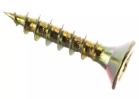 Саморез жёлтый цинк 4,0*20, 25шт