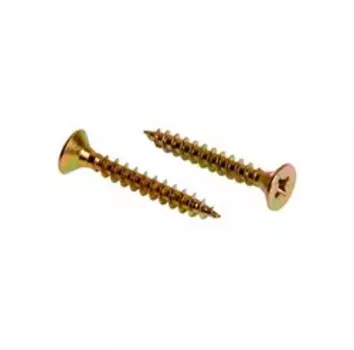 Саморез жёлтый цинк 4,5х25, 17шт