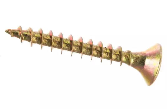 Саморез жёлтый цинк 5,0* 35, 10шт