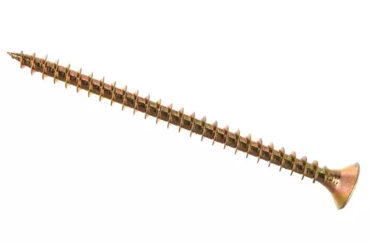 Саморез жёлтый цинк 5,0* 70, 6шт