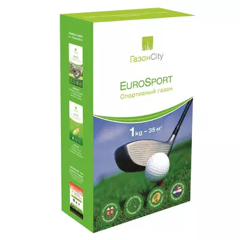 Семена газоннной травы ГазонCity EuroSport 1 кг