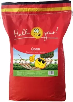 Семена газоннной травы Hallo Gras Gnom Gras 10 кг