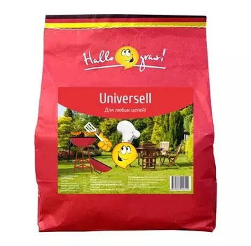 Семена газоннной травы Hallo Gras Universell Gras 1 кг