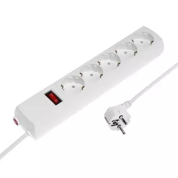 Сетевой фильтр "Юнивольт" 5 гнезд 1,5 м,10 А