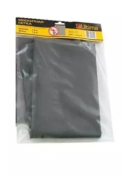 Сетка противомоскитная Ultima, 1,2х1,4 м, серая