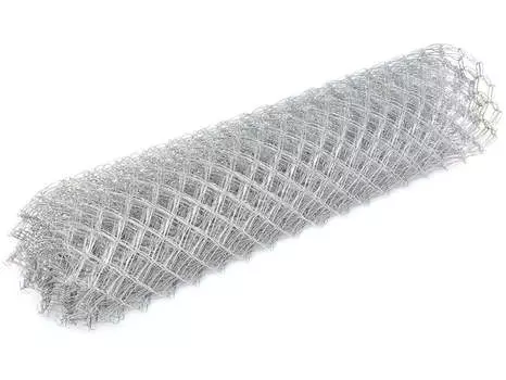 Сетка рабица оцинкованная 1,5мм.35*35 мм. 1,5*10м.