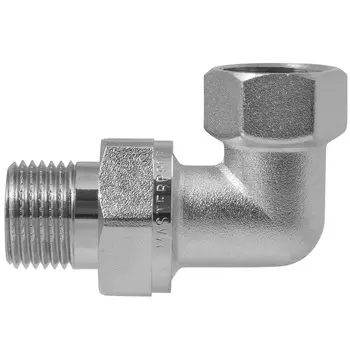 Сгон угловой (американка угловая) 1/2" внутренняя/наружная резьба, MP-У