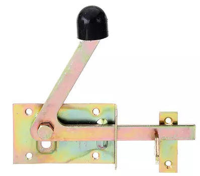 Щеколда для калитки, оцинкованная сталь, 100х60