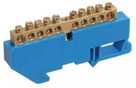 Шина нулевая на DIN-изол Иэк ШНИ-8х12-6-Д-С