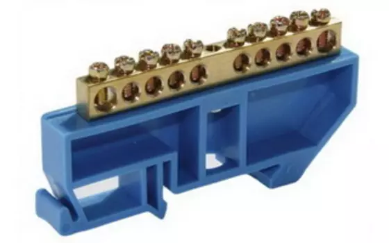 Шина нулевая на DIN-изол ИЭК ШНИ-8х12-24-Д-С