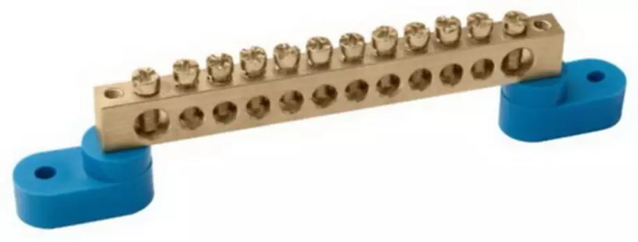 Шина нулевая на уг.изол ШНИ-6*9-8-У2-С ИЭК