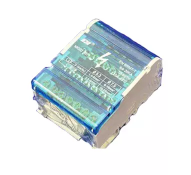 Шина нулевая в корпусе на DIN-рейку Иэк, 2*7 групп