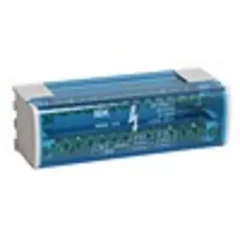 Шина нулевая в корпусе на DIN-рейку Иэк, 2*15 групп