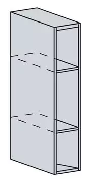 Шкаф верхний (бутылочница) шириной 150 мм