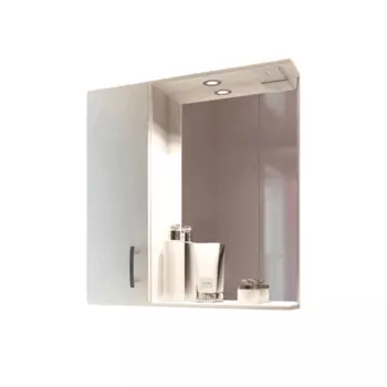 Шкаф-зеркало "Лотос 70" Eva Gold с подсветкой