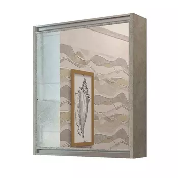 Шкаф-зеркало "White Stone 60" универсальный