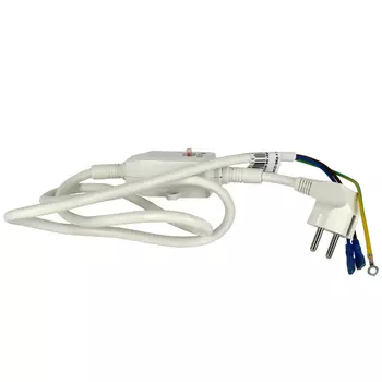 Шнур электрический с вилкой и УЗО для водонагревателей, 16А