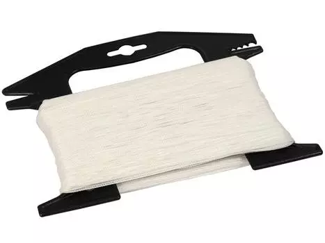 Шнур крученый 1 мм, белый, 150м