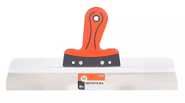 Шпатель фасадный 450 мм, стальной, 2-х компонентная ручка