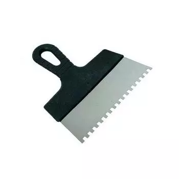 Шпатель зубчатый Korvus 150мм, зуб 6х6мм