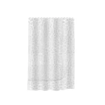 Штора для ванной 3D Mset YS210061 peva, 180х180 см, белая