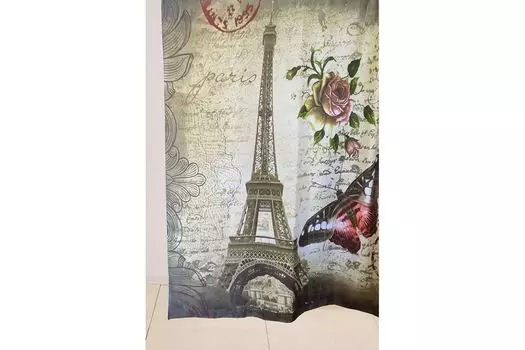 Штора для ванной WS-817 (Париж) 180х180