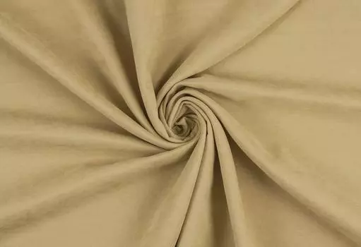 Штора Портьера Канвас 150*260 см, бежево-золотистый