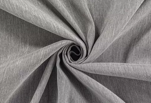 Штора Портьера Меланж 180*260 см, серый