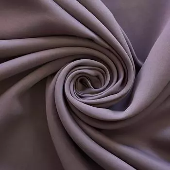 Штора портьерная для кухни Блэкаут "Матовый" 135*180*1шт черника