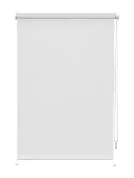 Штора рулонная блэкаут Decofest Омега 55x1600, цвет белый