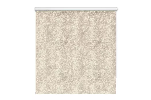 Штора рулонная Блэкаут Марбл бежевый 40x160 см