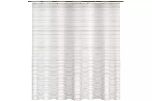Шторка для ванной комнаты, BRICKS, WHITE, 180*180