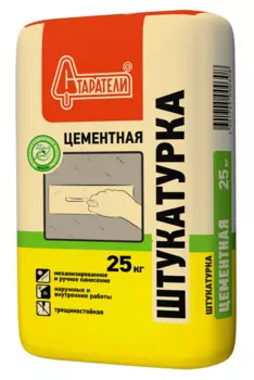 Штукатурка цементная Старатели, 25 кг