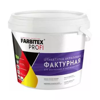 Штукатурка фактурная 16 кг FARBITEX PROFI