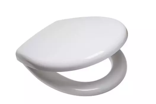 Сиденье для унитаза Berges Basic дюропласт, с микролифтом, белый