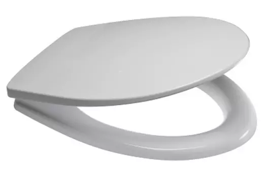 Сиденье для унитаза Berges Elisa полипропилен, белый