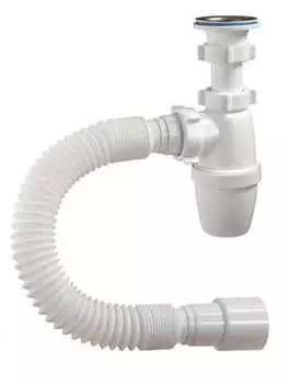 Сифон 11/4" 40 с гибкой трубой 40/50ОРИО А-3202