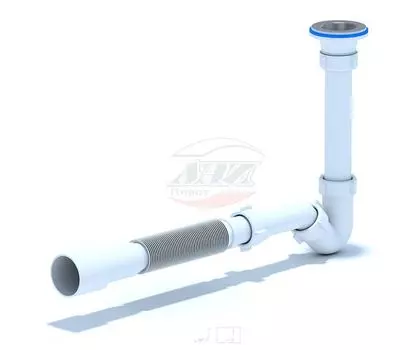 Сифон для биде 11/4"х32 с трубой 32х40/50мм АНИ