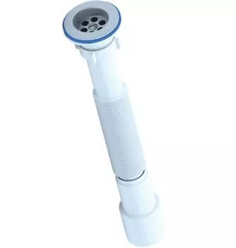 Сифон-гофра 11/2"х40/50 нерж выпуск АНИ G106