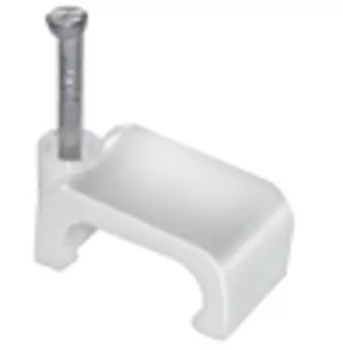 Скоба для кабеля, плоская, №12,100 шт.ИЭК