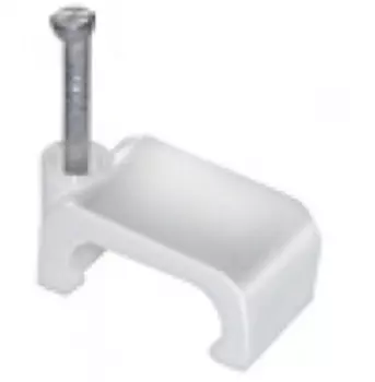 Скоба для кабеля плоская, №9, 100 шт.ИЭК